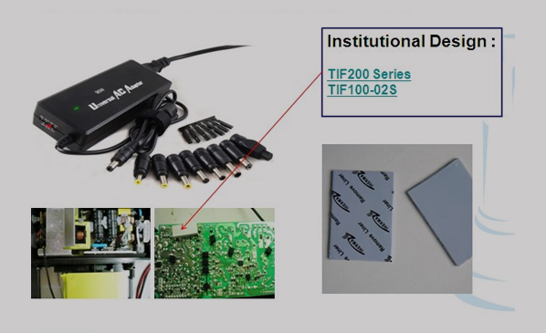 TIF導熱硅膠片|導熱絕緣片應用于Server Power電源轉換器
